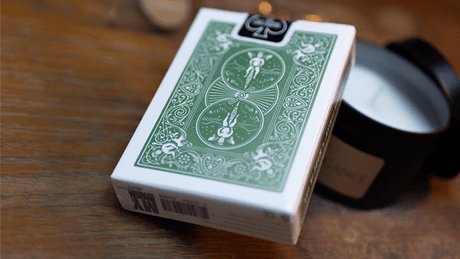Bicycle Metallic Emerald Playing Cards