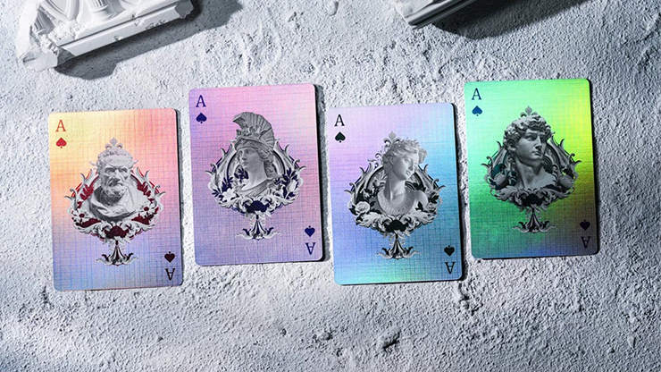 Alabaster David HOLO Playing Cards | TCC Fashion
