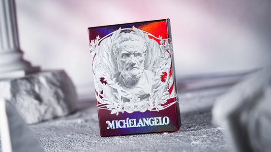 Alabaster Michelangelo HOLO Playing Cards | TCC Fashion