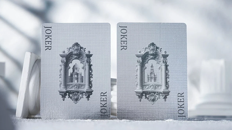 Alabaster David Luxury Playing Cards | TCC Fashion