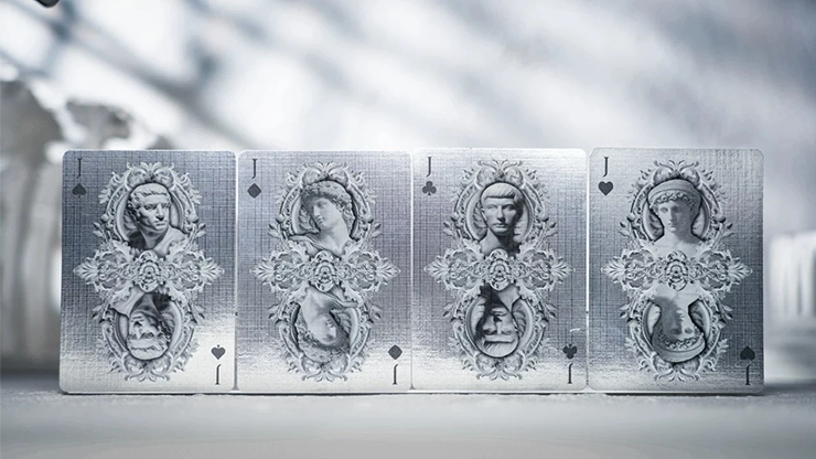 Alabaster David Luxury Playing Cards | TCC Fashion