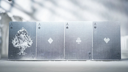 Alabaster David Luxury Playing Cards | TCC Fashion