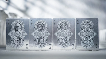 Alabaster David Luxury Playing Cards | TCC Fashion