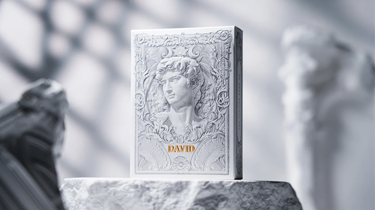 Alabaster David Luxury Playing Cards | TCC Fashion