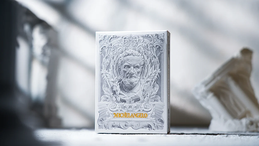 Alabaster Michelangelo Luxury Playing Cards | TCC Fashion