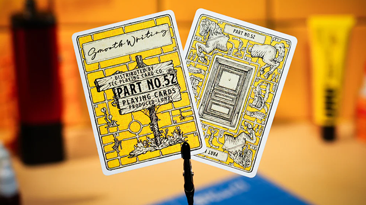 Parts NO.52 Playing Cards | Smooth Writing