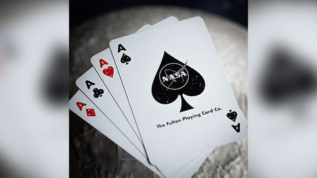 NASA BLACK HOLE "MEATBALL" LOGO PLAYING CARDS