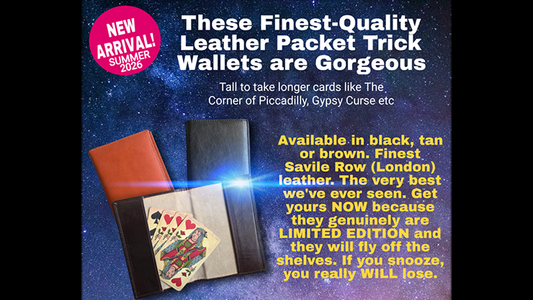 Leather Packet Wallet (Brown) | Paul Gordon
