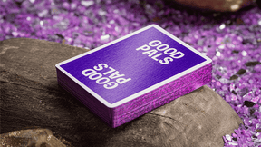GILDED Good Pals Purple Foil Logo Playing Cards