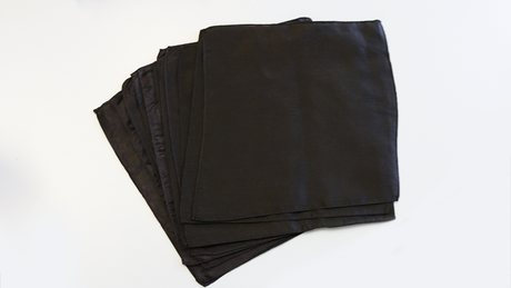 Silk 9 inch Premium 12 Pack bulk (Black) Magic | Gosh