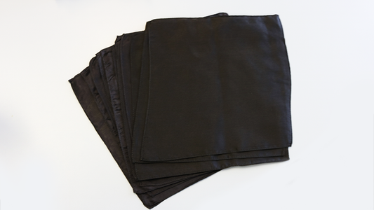 Silk 9 inch Premium 12 Pack bulk (Black) Magic | Gosh