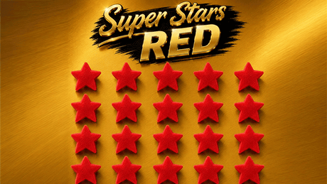 Super Stars Red (Bag of 20) Sponge