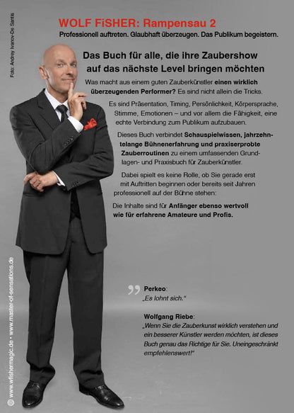 Rampensau 2: Schauspieltipps, Profiwissen & Praxisroutinen für Zauberkünstler