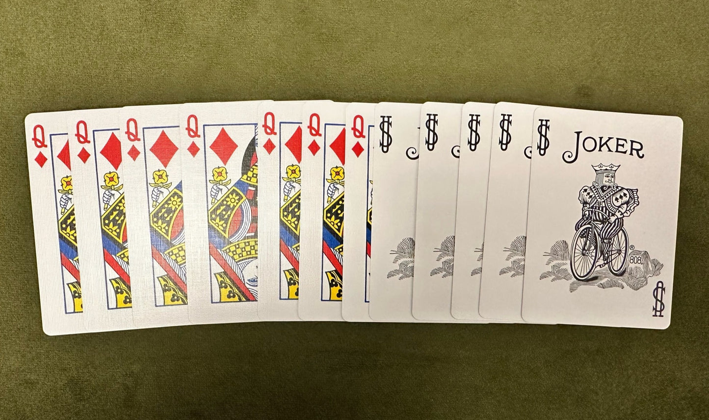 Nine Card Monte Revisited deck