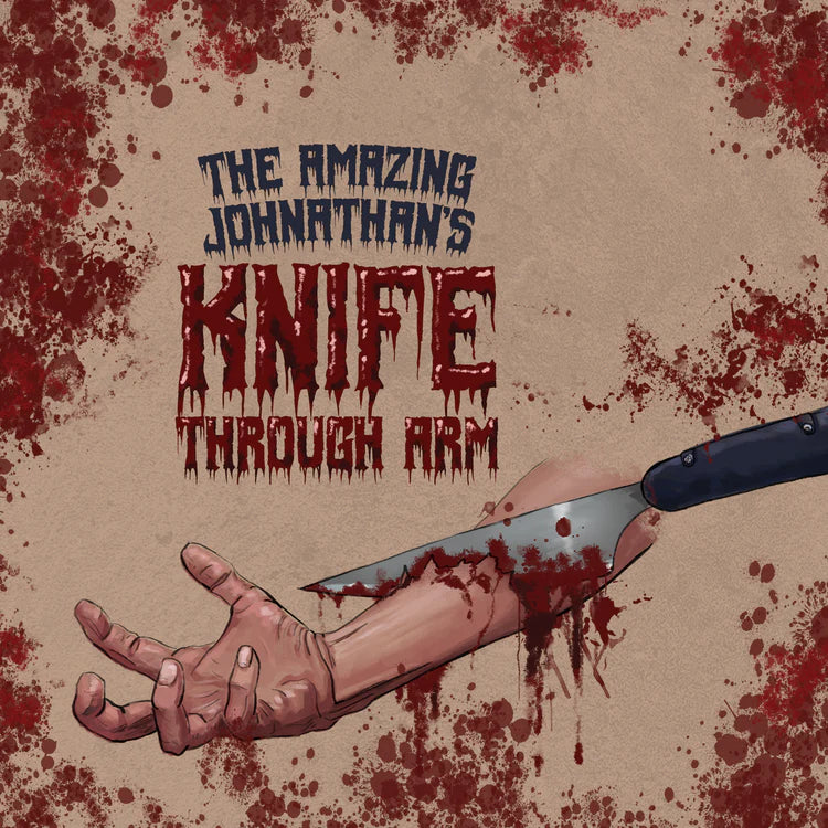 The Amazing Johnathan's Knife Through Arm 