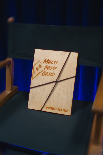 Multi-Papp-Karte | Henri Hainz
