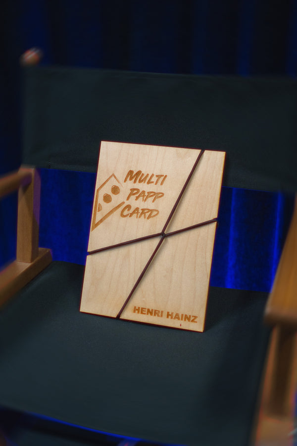Multi-Papp-Karte | Henri Hainz