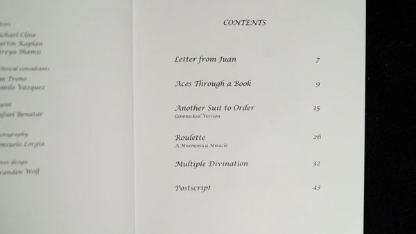 Letters From Juan Volume 6 | Juan Tamariz 