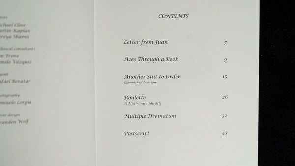 Letters From Juan Volume 6 | Juan Tamariz