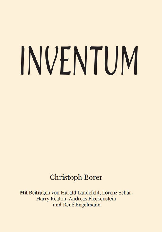 Inventum | Christoph Borer