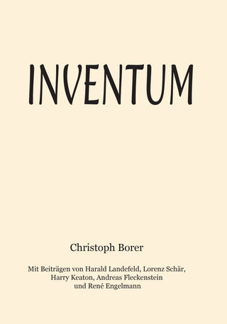 Inventum | Christoph Borer