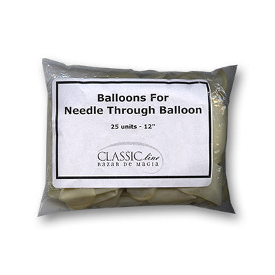Needle Through Balloon Replacement (25 balloons) | Bazar de Magia