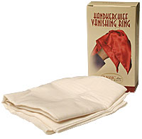 Hankerchief Vanishing Ring (White) | Bazar de Magia 