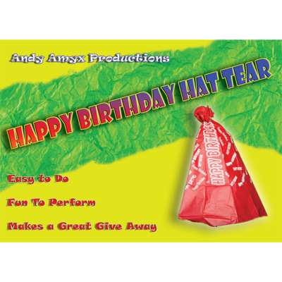 Happy Birthday Hat Tear | Andy Amyx 