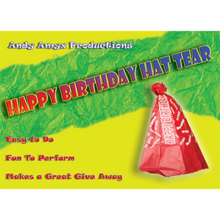 Happy Birthday Hat Tear | Andy Amyx 