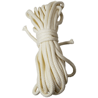 BTC Parlor Rope 50 ft. WHITE ( BTC3 - 10mm No core ) 