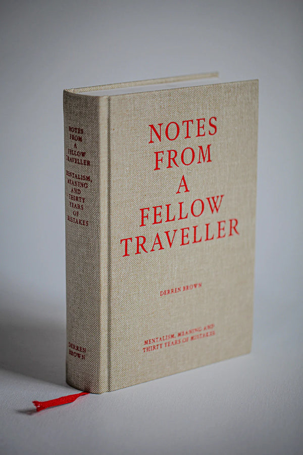 NOTES FROM A FELLOW TRAVELLER | Derren Brown (Hardcover)