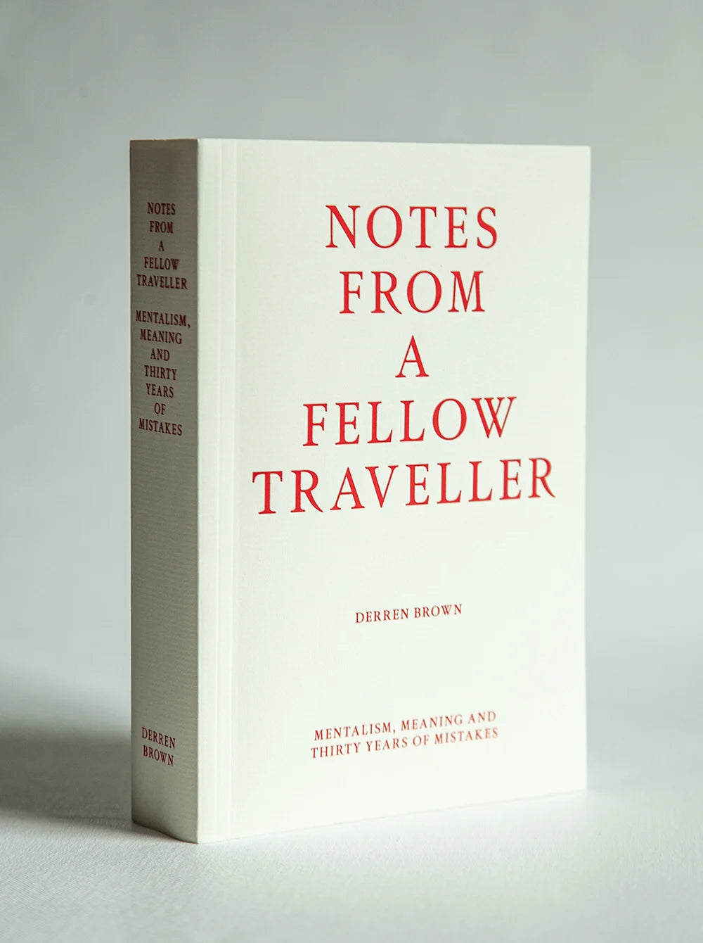 NOTES FROM A FELLOW TRAVELER | Derren Brown (Paperback)