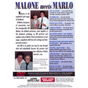 Malone Meets Marlo #1 | Bill Malone - DVD