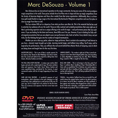 Master Works of Conjuring Vol. 1 | Marc DeSouza - DVD