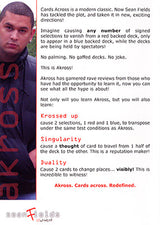 Akross | Sean Fields - DVD