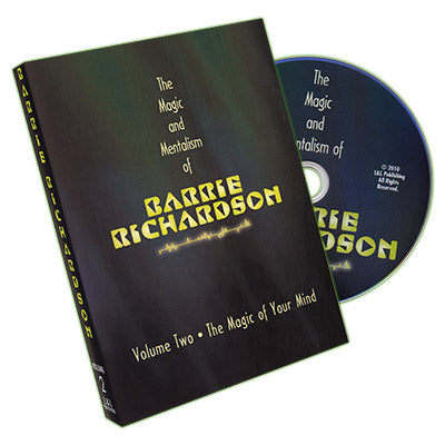 Magic and Mentalism of Barrie Richardson Vol 2 | Barrie Richardson and L&L - DVD