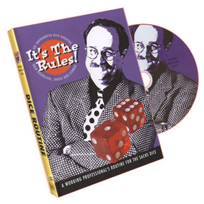 It's The Rules ( DICE ROUTINE ) | Bob Sheets - DVD