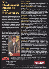 Restaurant Magic Volume 1 | Dan Fleshman - DVD