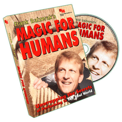 Magic For Humans | Frank Balzerak - DVD