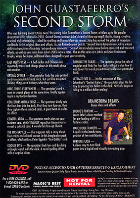 Second Storm Volume 2 | John Guastaferro - DVD