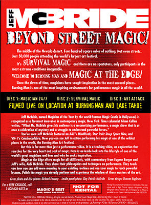 Magic At The Edge (3 DVD SET) | Jeff McBride - DVD