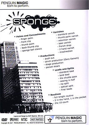 Sponge (DVD and 4 Sponge Balls) | Jay Noblezada - DVD