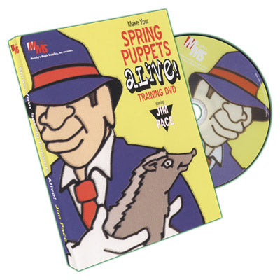 Make Your Spring Puppets Alive - Training DVD | Jim Pace - DVD