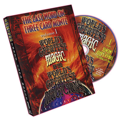 World's Greatest Magic: The Last Word on Three Card Monte Vol. 1 | L&L Publishing - DVD