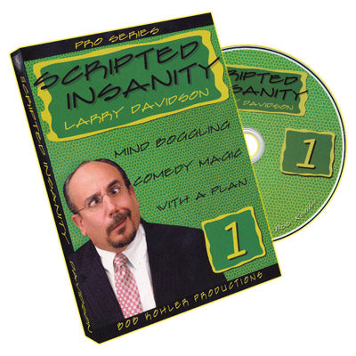 Scripted Insanity Volume 1 | Larry Davidson - DVD