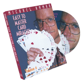 Easy to Master Card Miracles Volume 4 | Michael Ammar - DVD