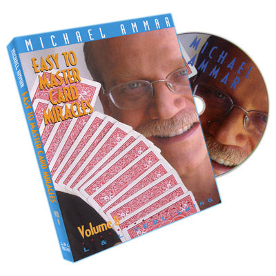 Easy to Master Card Miracles Volume 8 | Michael Ammar - DVD