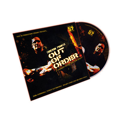 Out of Order | Cameron Francis - DVD