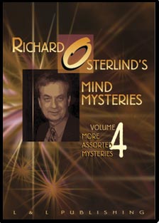 Mind Mysteries Vol 4 (More Assorted Mysteries) | Richard Osterlind - DVD