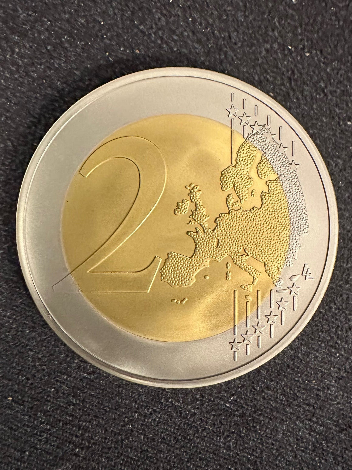 Riesenmünze 2 Euro